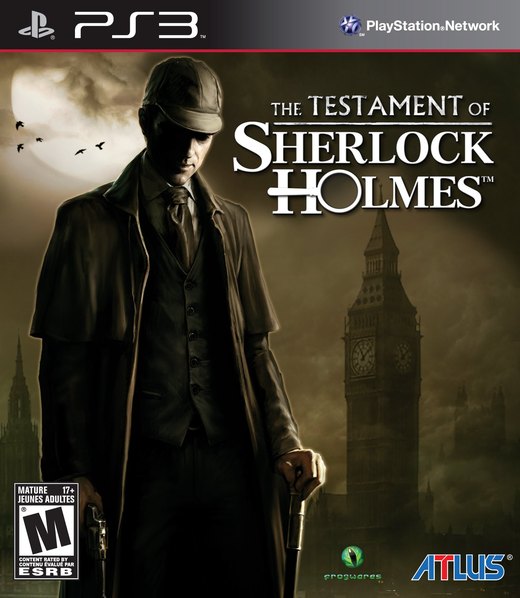 The Testament of Sherlock Holmes box art