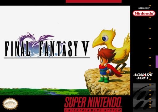 Final Fantasy V box art