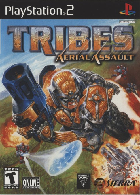 Tribes: Aerial Assault box art