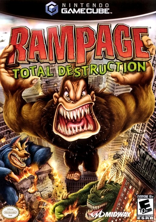Rampage: Total Destruction box art