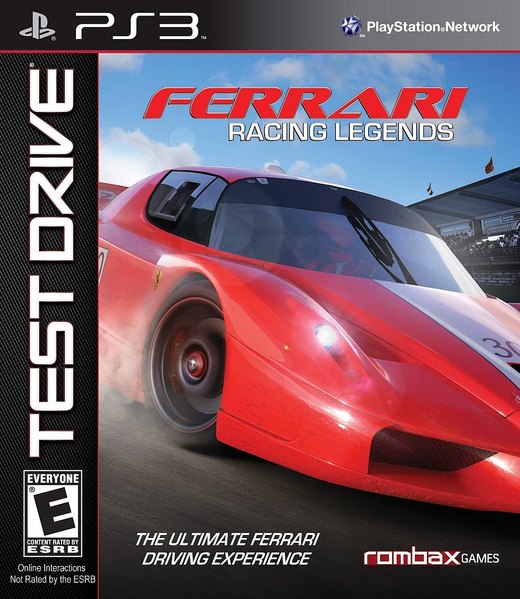 Test Drive: Ferrari Racing Legends box art