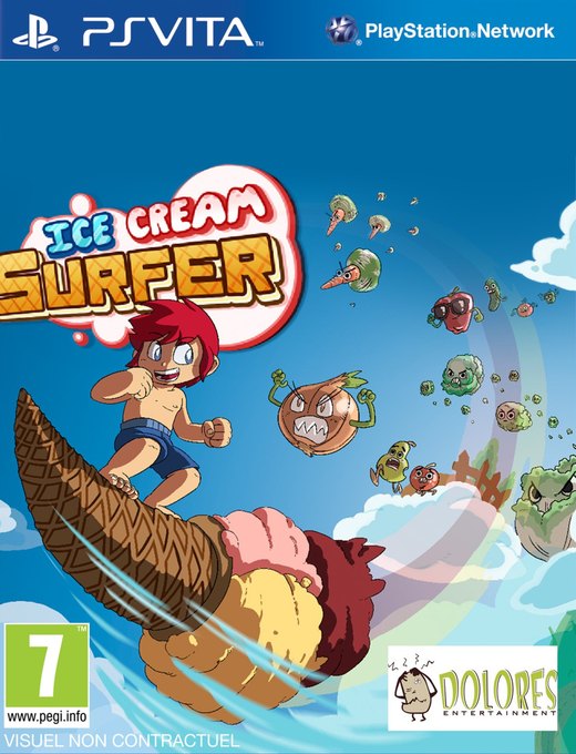 Ice Cream Surfer box art