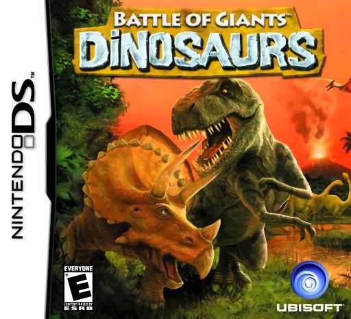 Battle of Giants: Dinosaurs box art