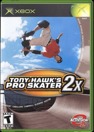 Tony Hawk's Pro Skater 2x box art