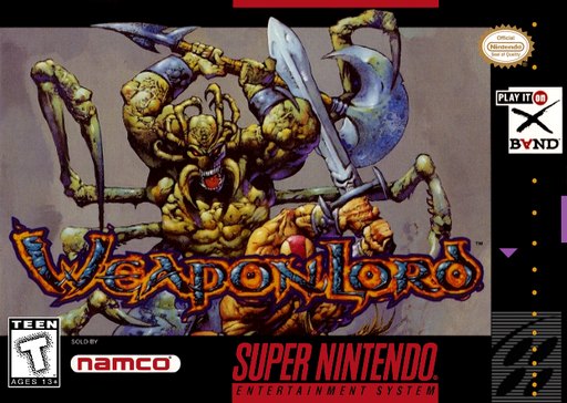 WeaponLord box art