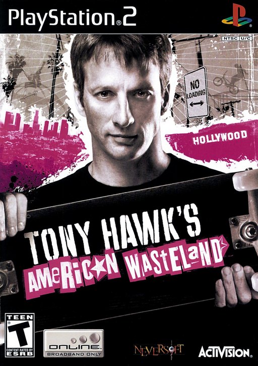 Tony Hawk's American Wasteland box art