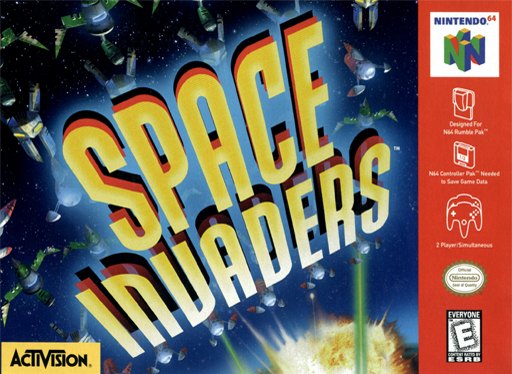 Space Invaders box art