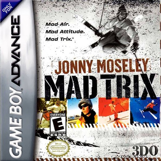 Jonny Moseley: Mad Trix box art