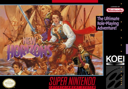New Horizons box art