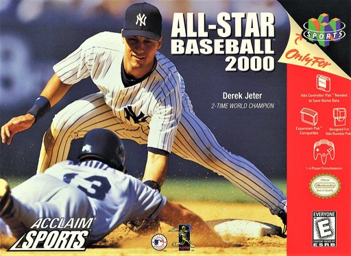 All-Star Baseball 2000 box art