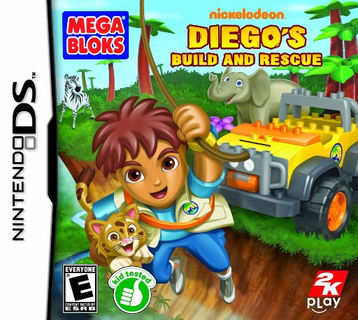 Diego's Build and Rescue box art