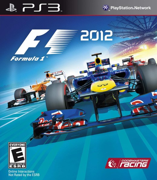 F1 2012 box art