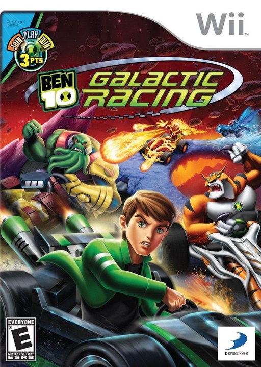 Ben 10_ Galactic Racing box art