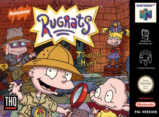 Rugrats: Treasure Hunt box art