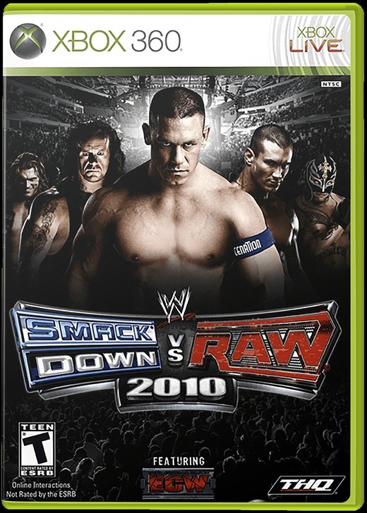 WWE SmackDown vs. Raw 2010 box art