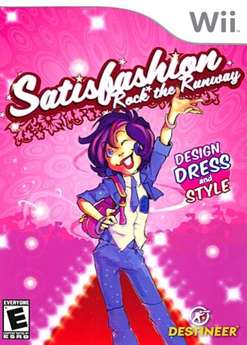 Satisfashion: Rock the Runway box art