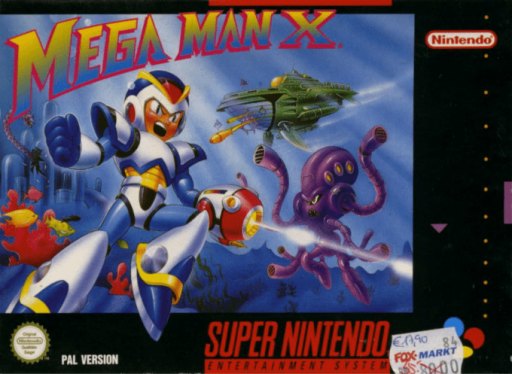 Rockman X box art