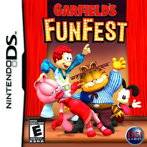 Garfield's Fun Fest box art