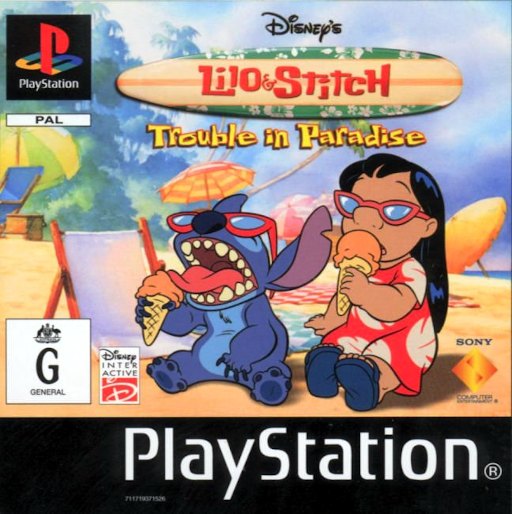 Disney's Lilo _ Stitch: Trouble in Paradise box art