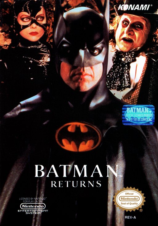 Batman Returns box art