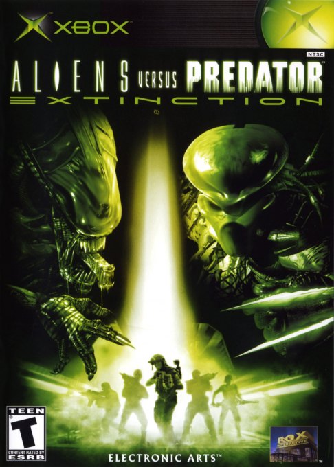 Aliens Versus Predator: Extinction box art
