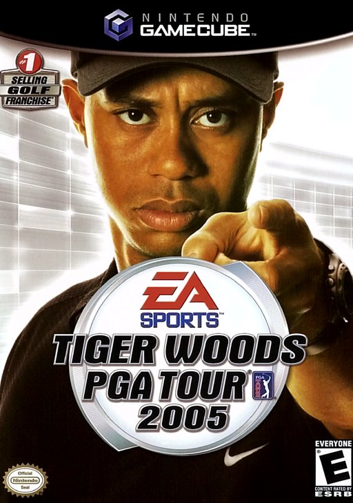 Tiger Woods PGA Tour 2005 box art