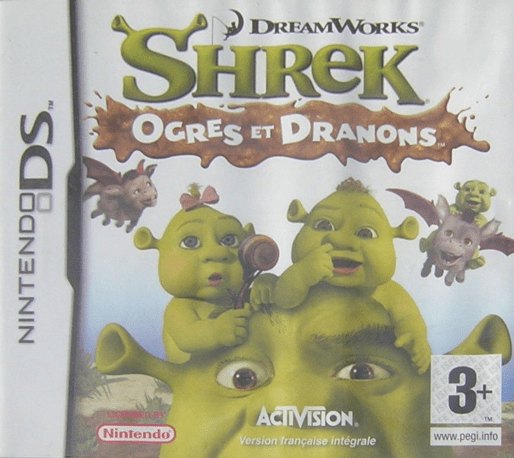 Shrek: Ogres et Dranons box art
