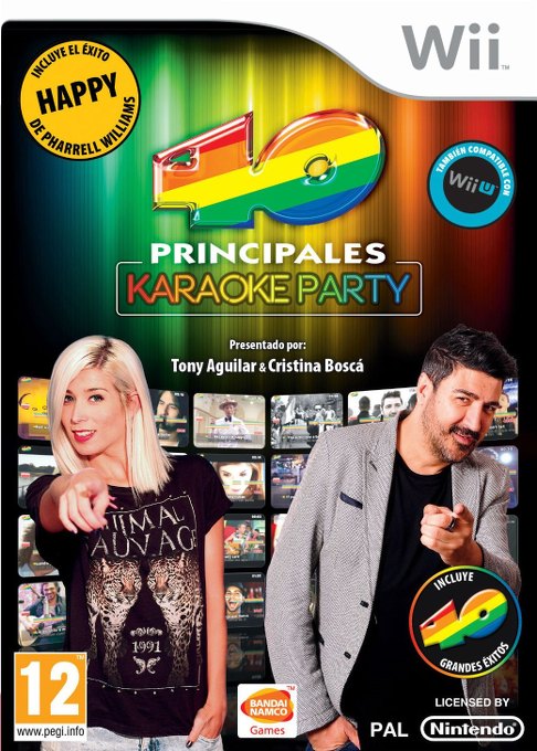 40 Principales, Los: Karaoke Party box art