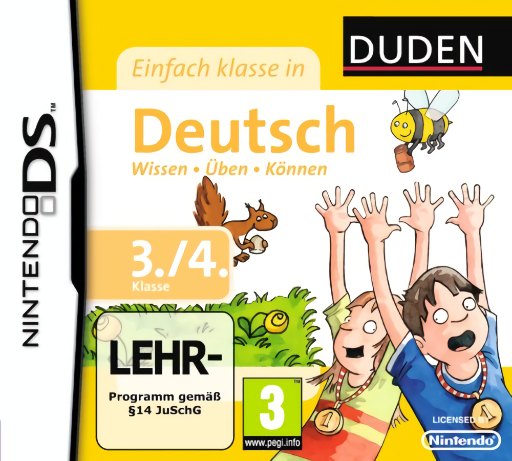 Duden: Einfach Klasse in Deutsch: 3. und 4. Klasse box art