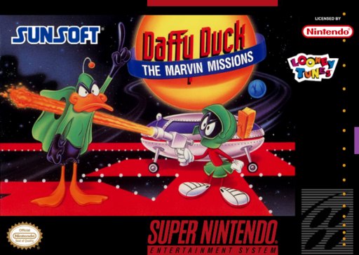 Daffy Duck: The Marvin Missions box art