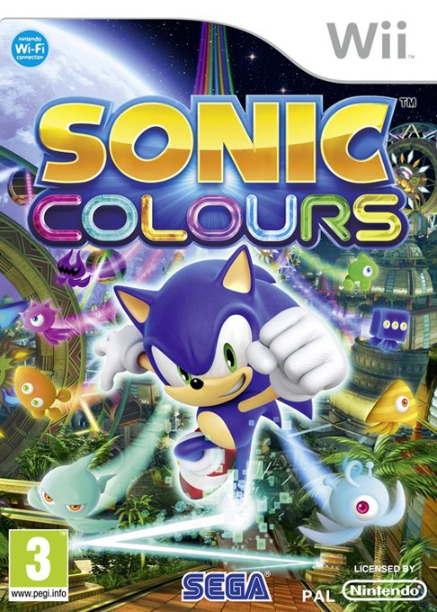 Sonic Colours box art