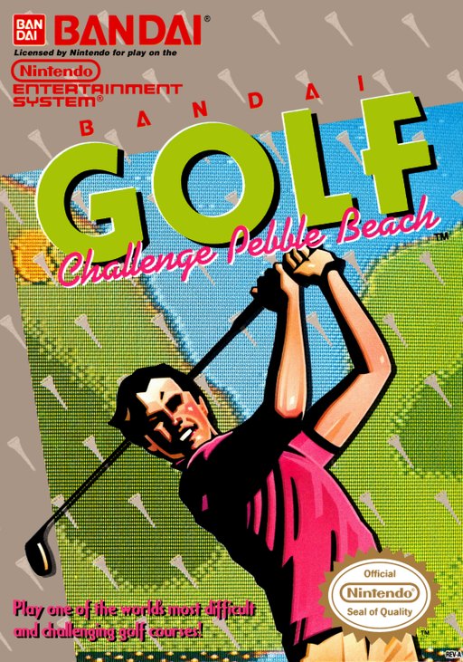 Bandai Golf: Challenge Pebble Beach box art