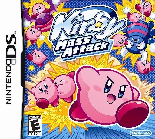 Kirby Mass Attack box art