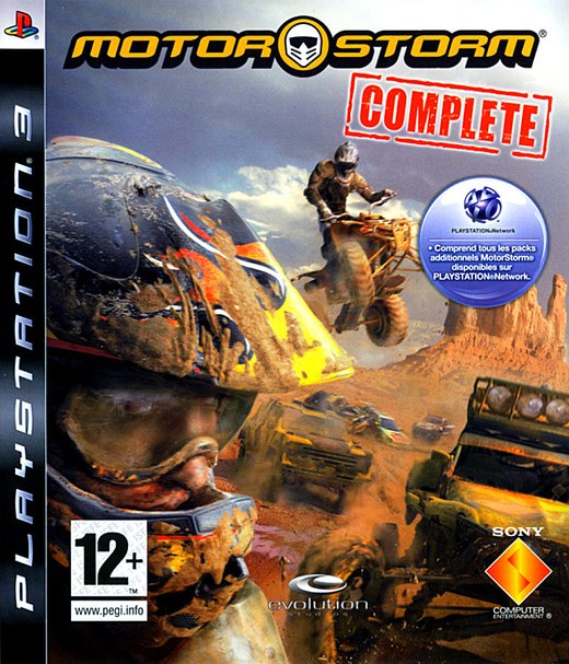 MotorStorm Complete box art