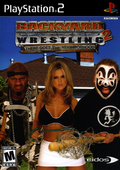 Backyard Wrestling 2: There Goes the Neighborhood box art