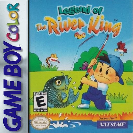 Legend of the River King GBC box art