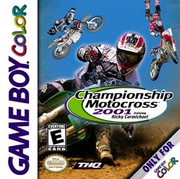 Championship Motocross 2001 featuring Ricky Carmichael box art