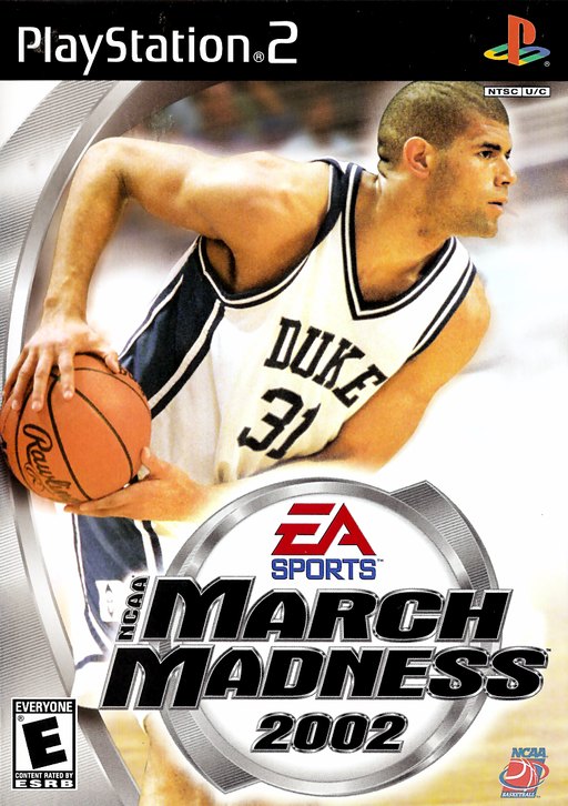 NCAA March Madness 2002 box art
