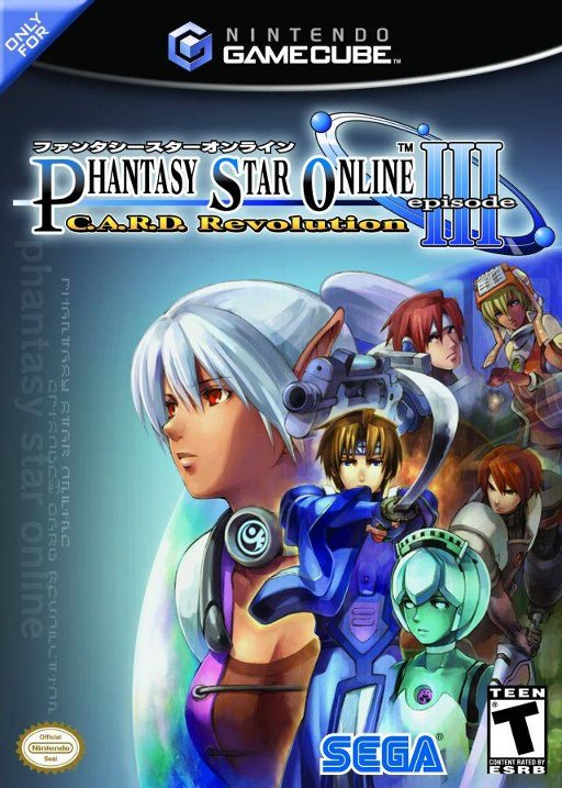 Phantasy Star Online Episode III: C.A.R.D. Revolution box art