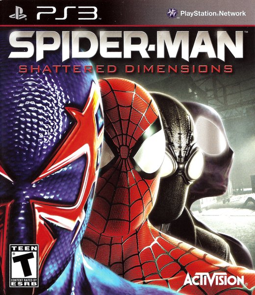 Spider-Man: Shattered Dimensions box art