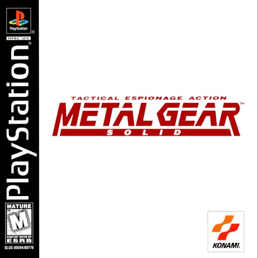 Metal Gear Solid box art