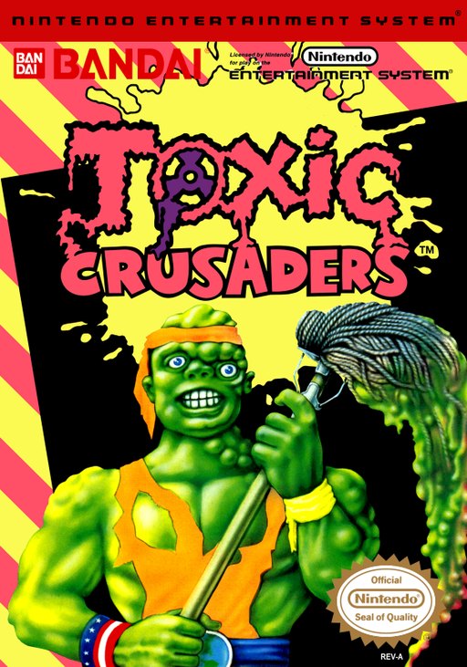 Toxic Crusaders box art