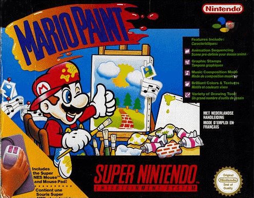 Mario Paint box art