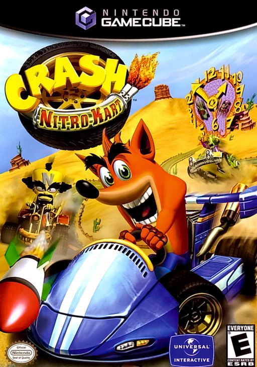 Crash Nitro Kart box art