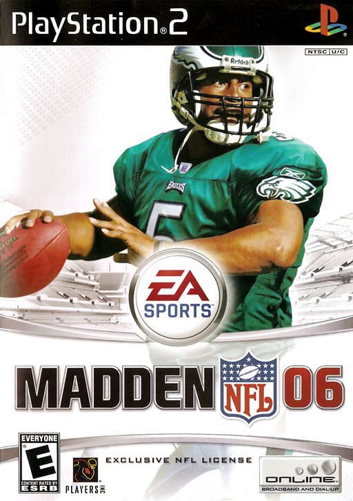 Madden NFL 06 box art