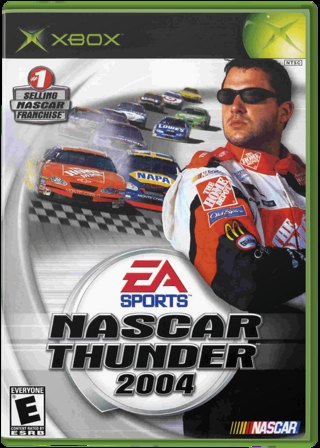 NASCAR Thunder 2004 box art