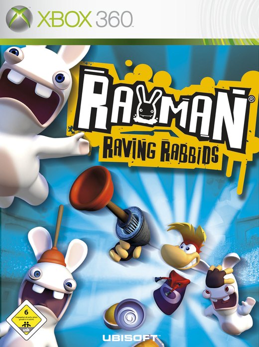 Rayman Raving Rabbids box art