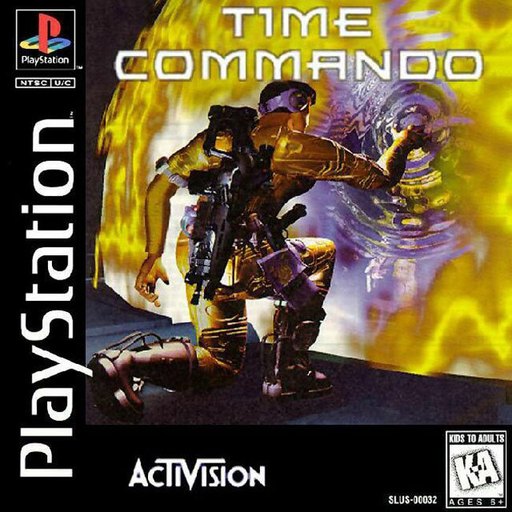 Time Commando box art