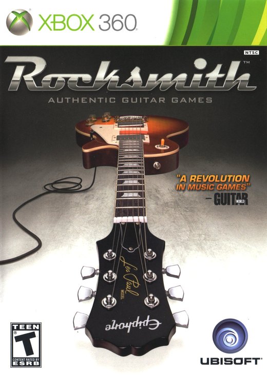 Rocksmith: Authentic Guitar Games box art