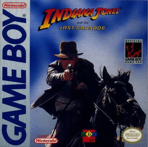 Indiana Jones and the Last Crusade box art